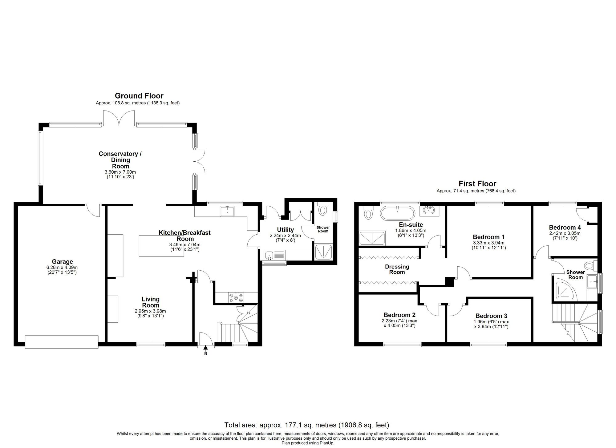 25 Hammerwood Road, East Grinstead floorplan