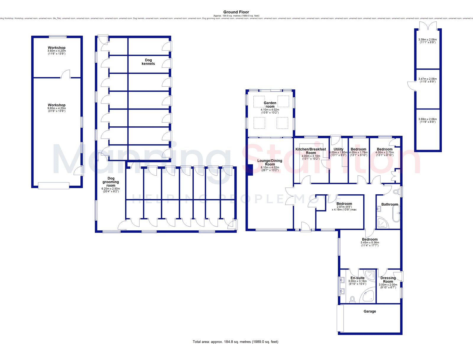 The Covern,, North Road, Knottingley floorplan