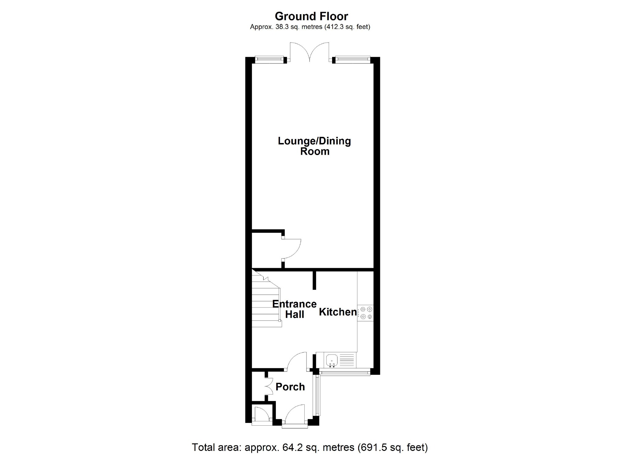 2 Bedrooms Semi-detached house for sale in Cowdray Close, Woolstone, Milton Keynes MK15