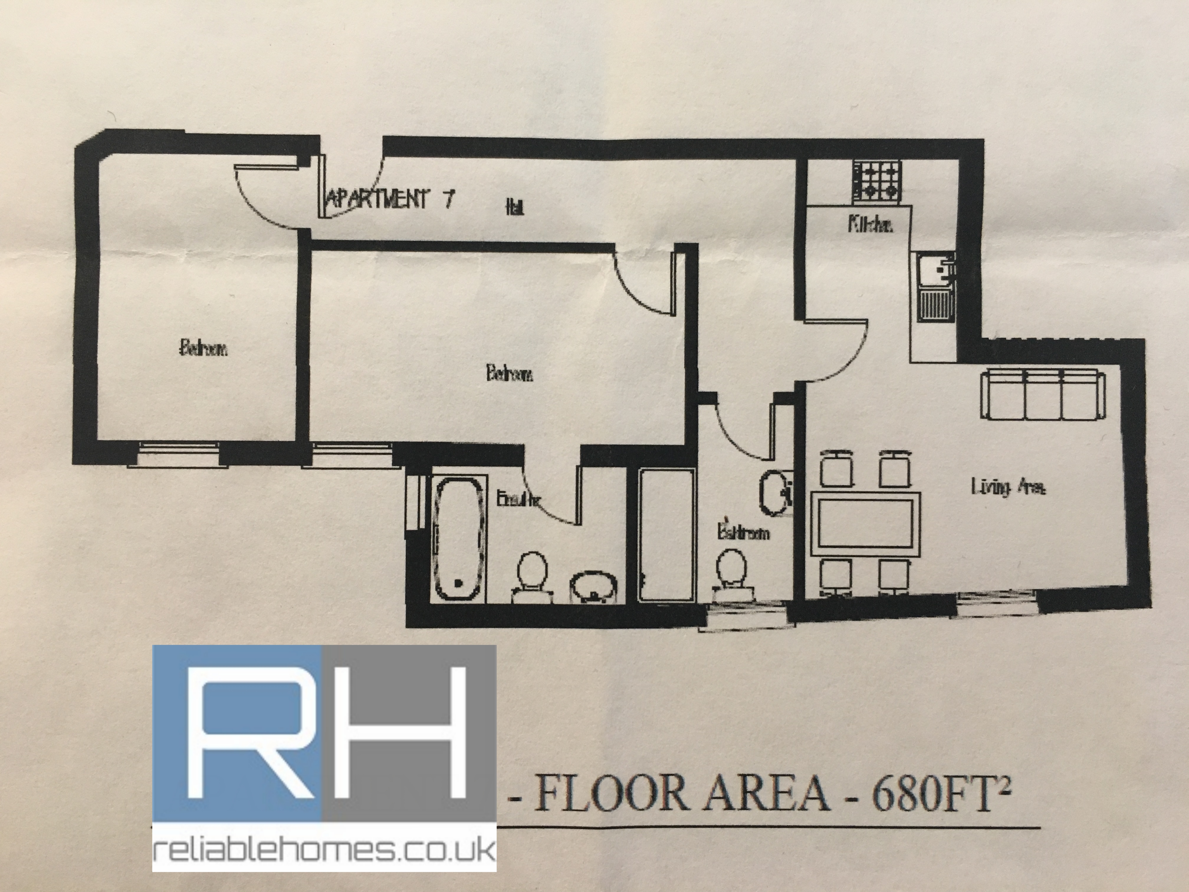 2 Bedrooms Flat to rent in Wood Street, Barnet EN5