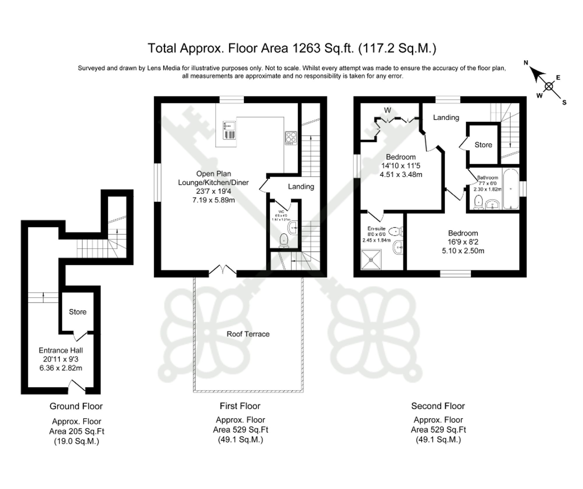 Apt 543, Holden Mill Blackburn Road, Bolton floorplan