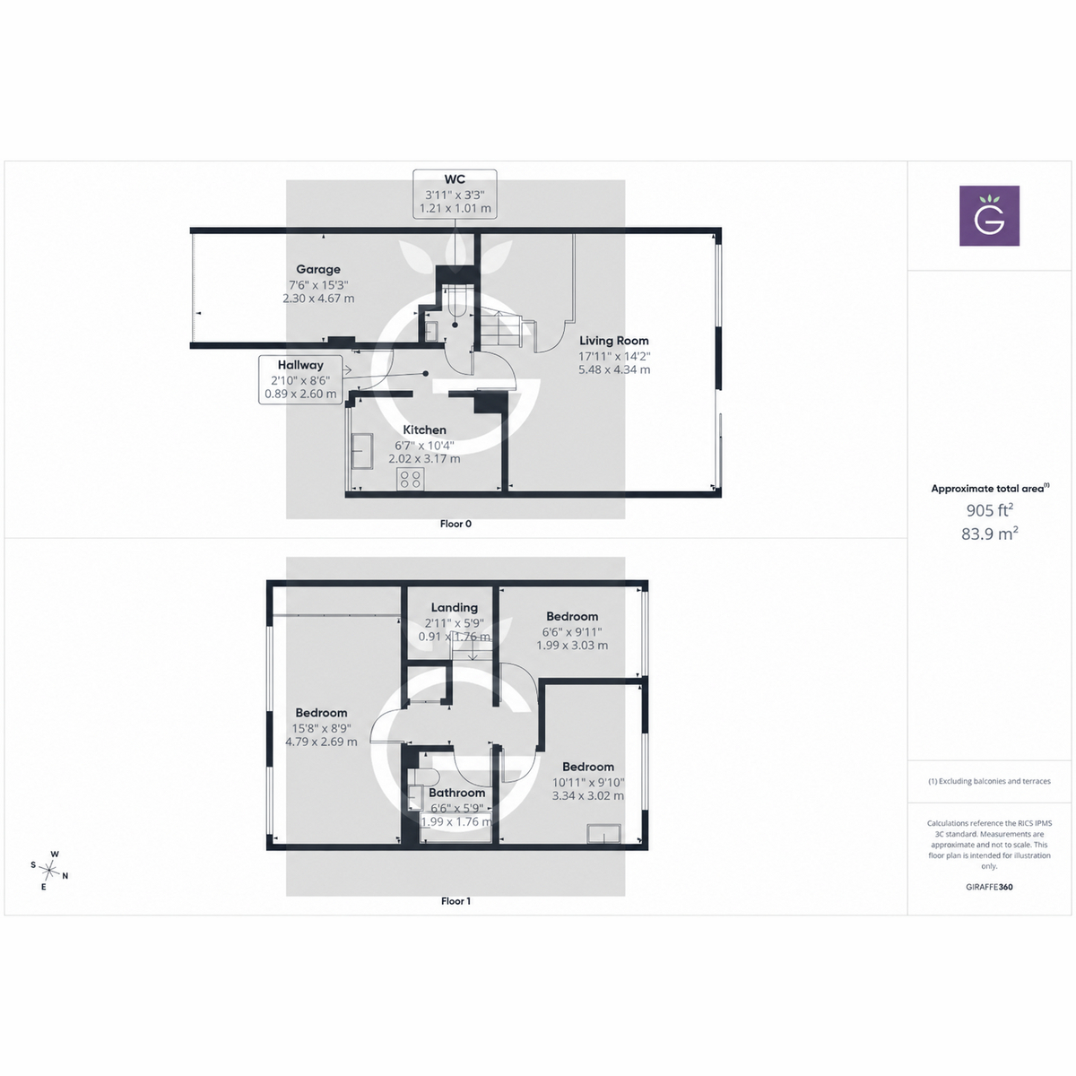 17, Mendip Close, Reading floorplan