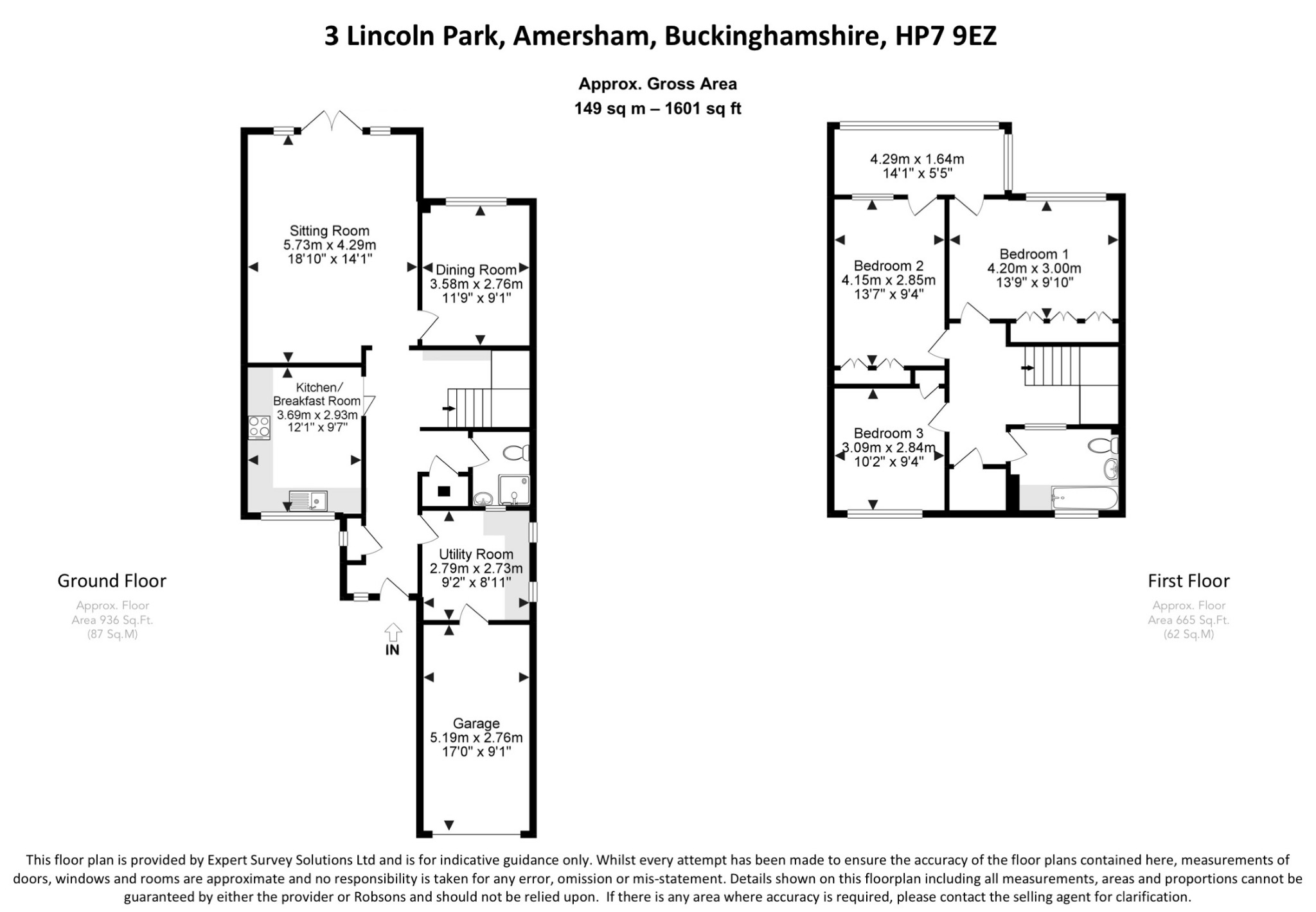 3 Bedrooms Link-detached house for sale in Lincoln Park, Amersham HP7