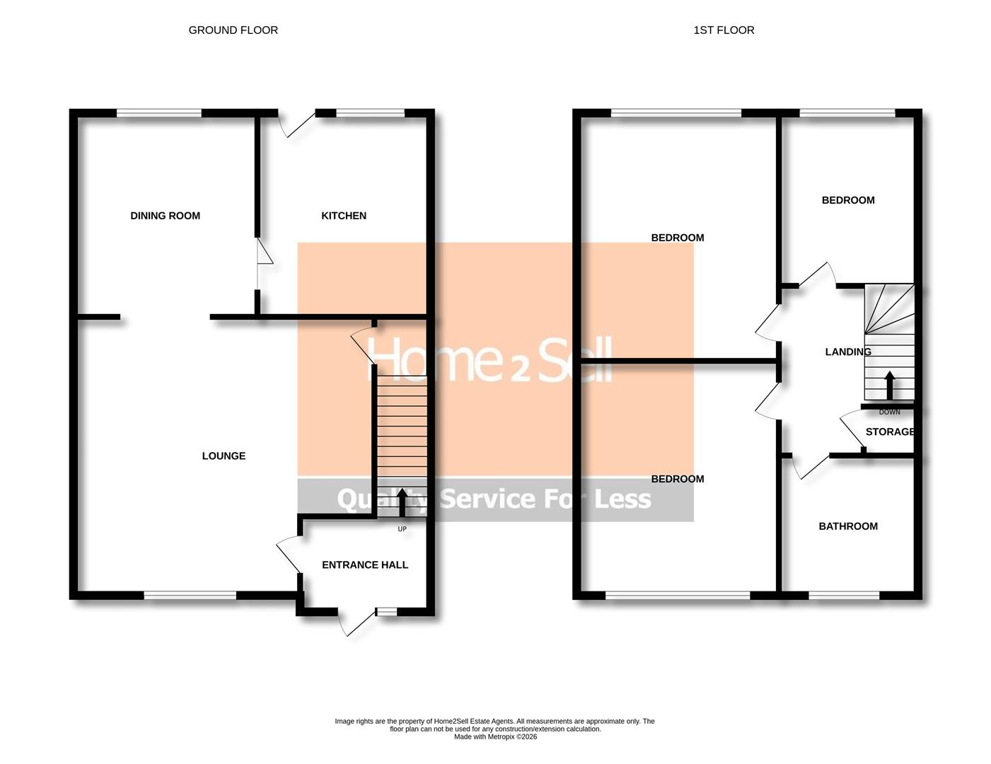 13, Croft End, Derby floorplan