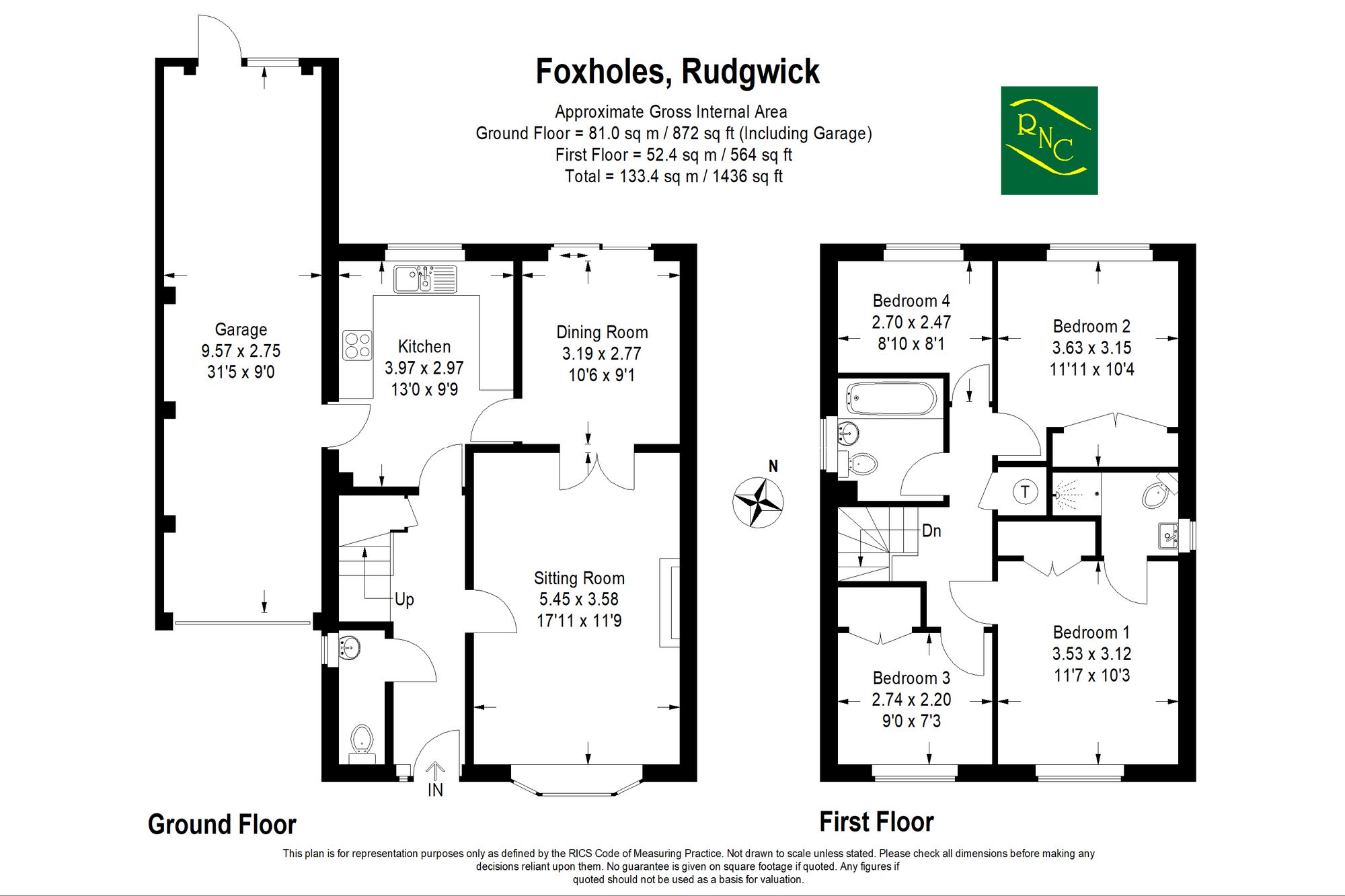 29 Foxholes, Horsham floorplan
