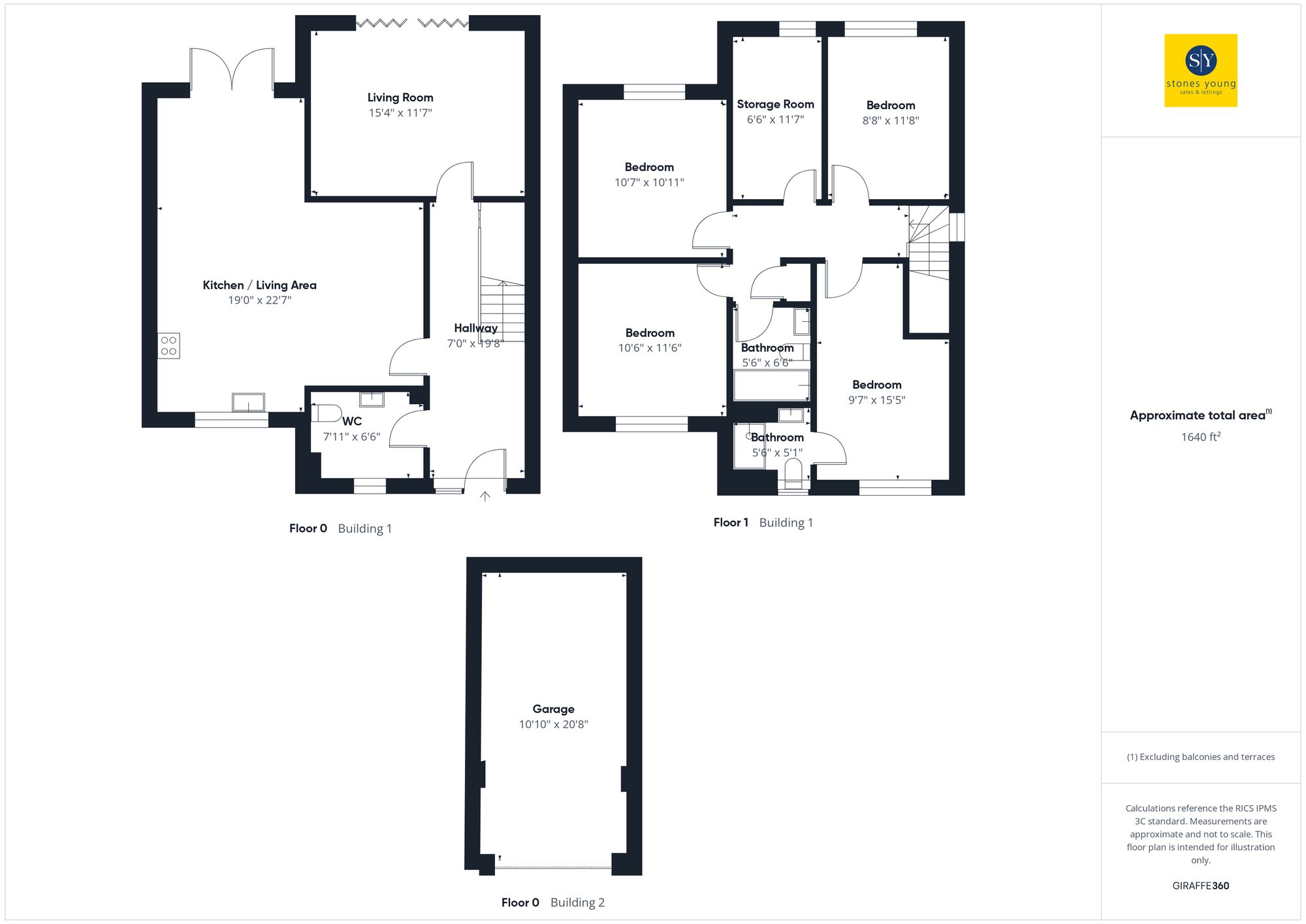 1 Harriets Heights, Blackburn floorplan