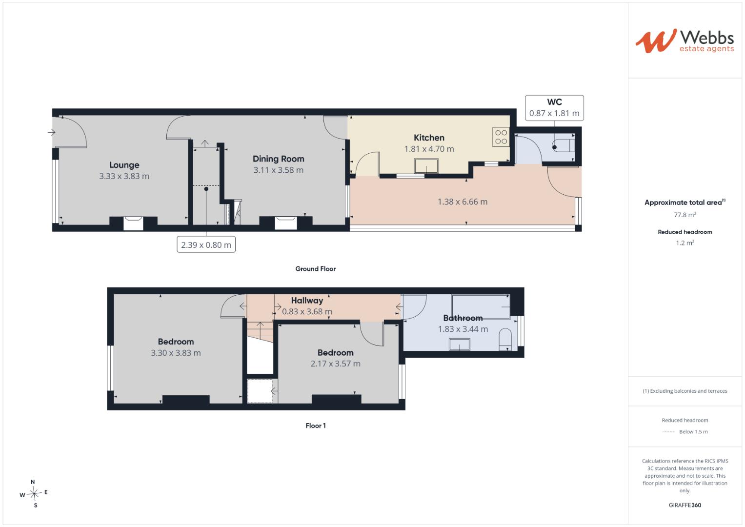 54, Cannock Road, Cannock floorplan