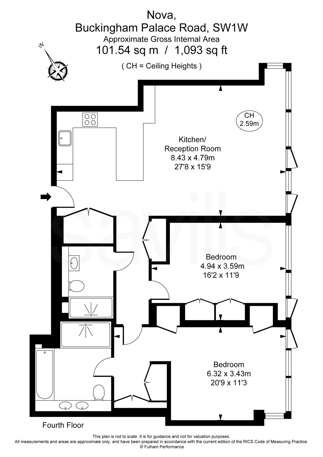 C401,, Nova, Westminster floorplan