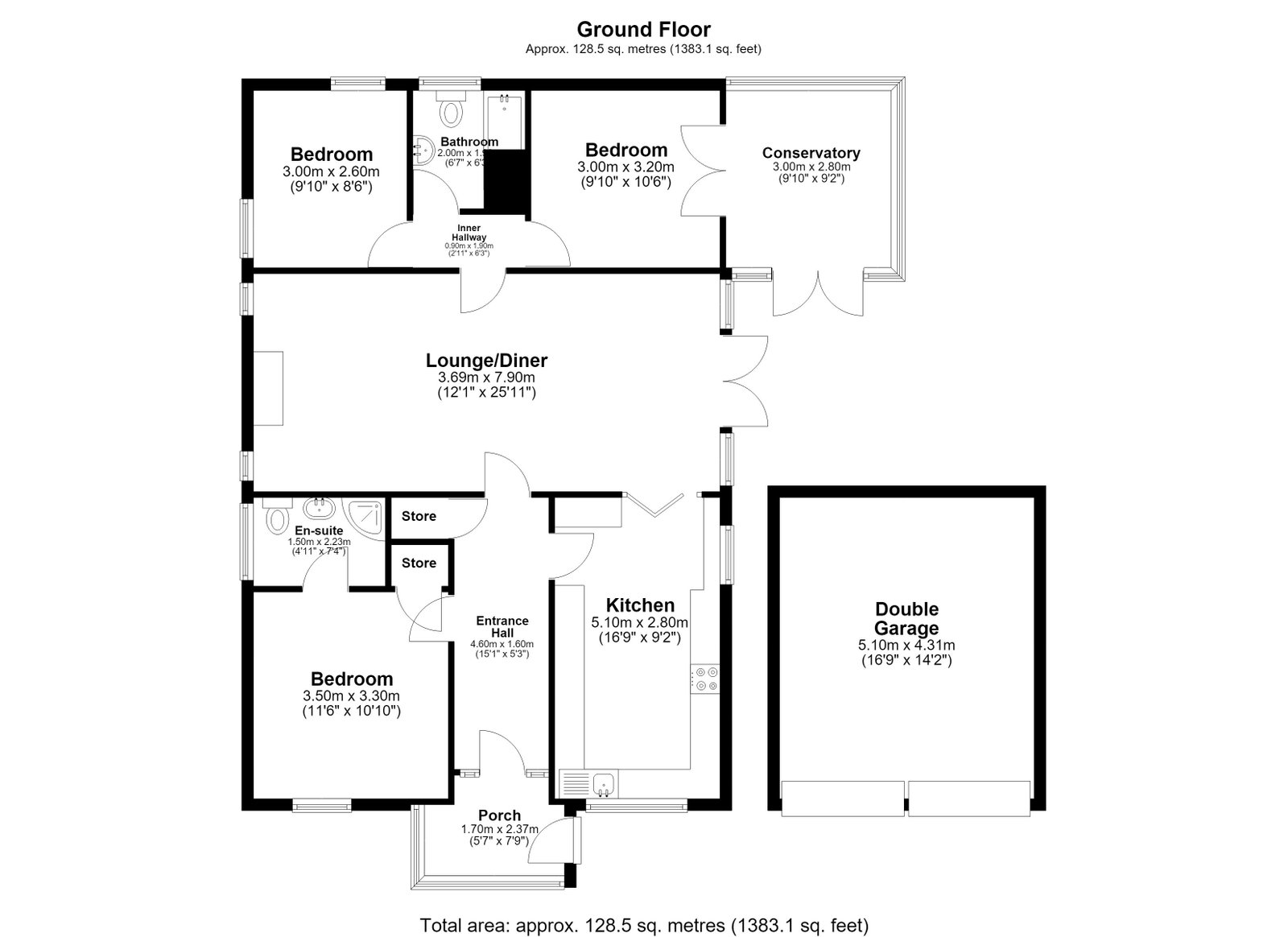 12, Brackenside, Stockport floorplan