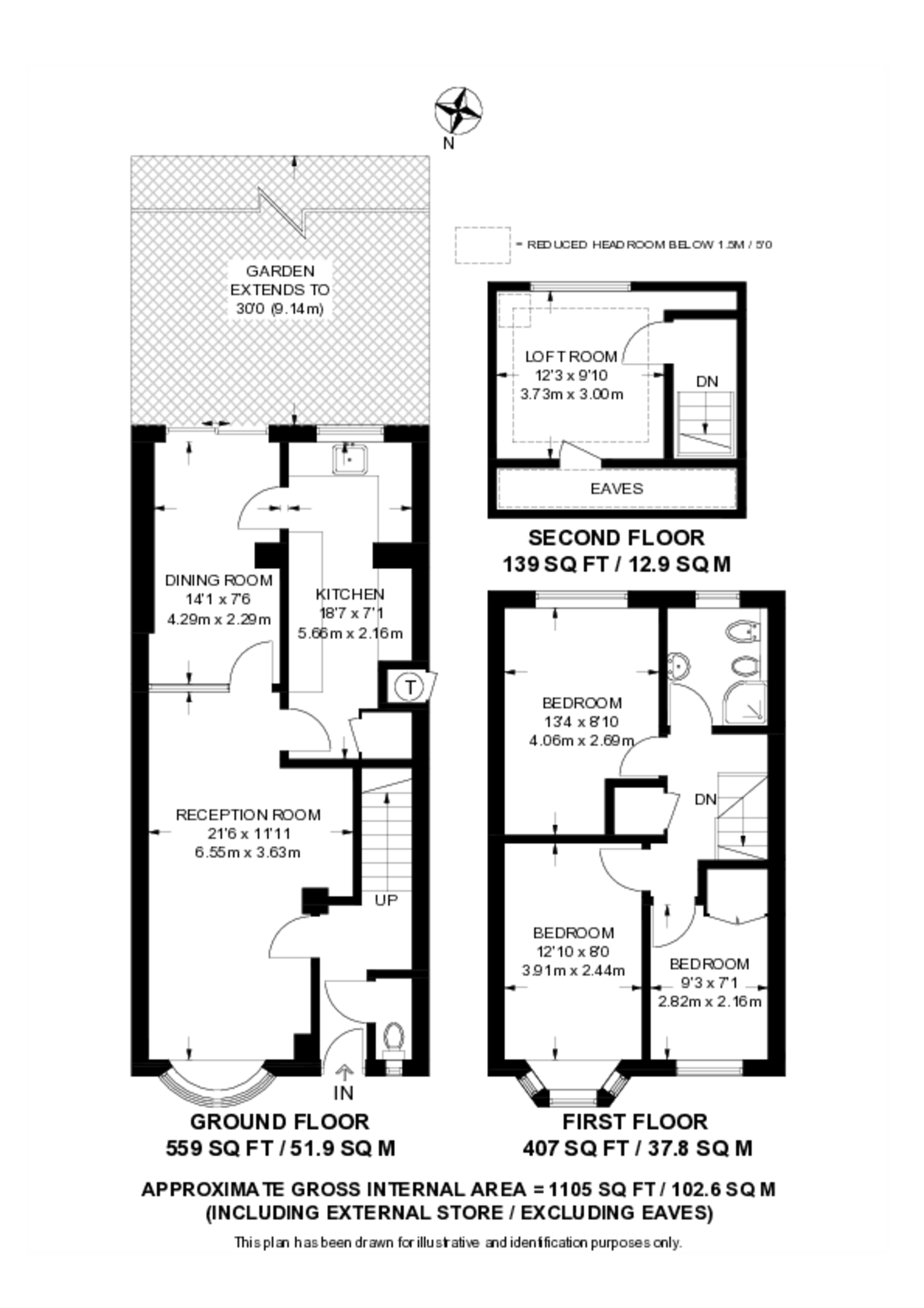 Ockenden Road, Woking floorplan