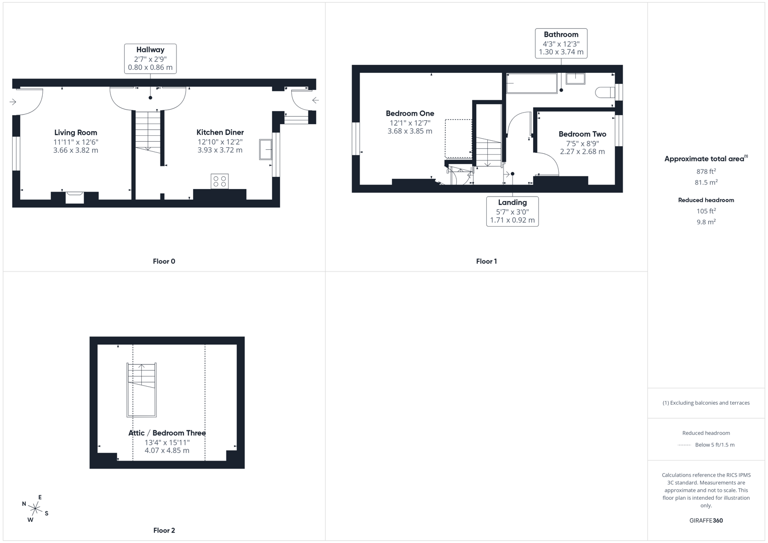16, Park Lane, Castleford floorplan