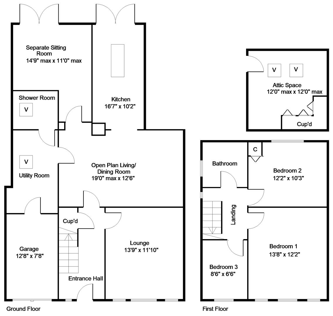 1, Stonecross Drive, Doncaster floorplan