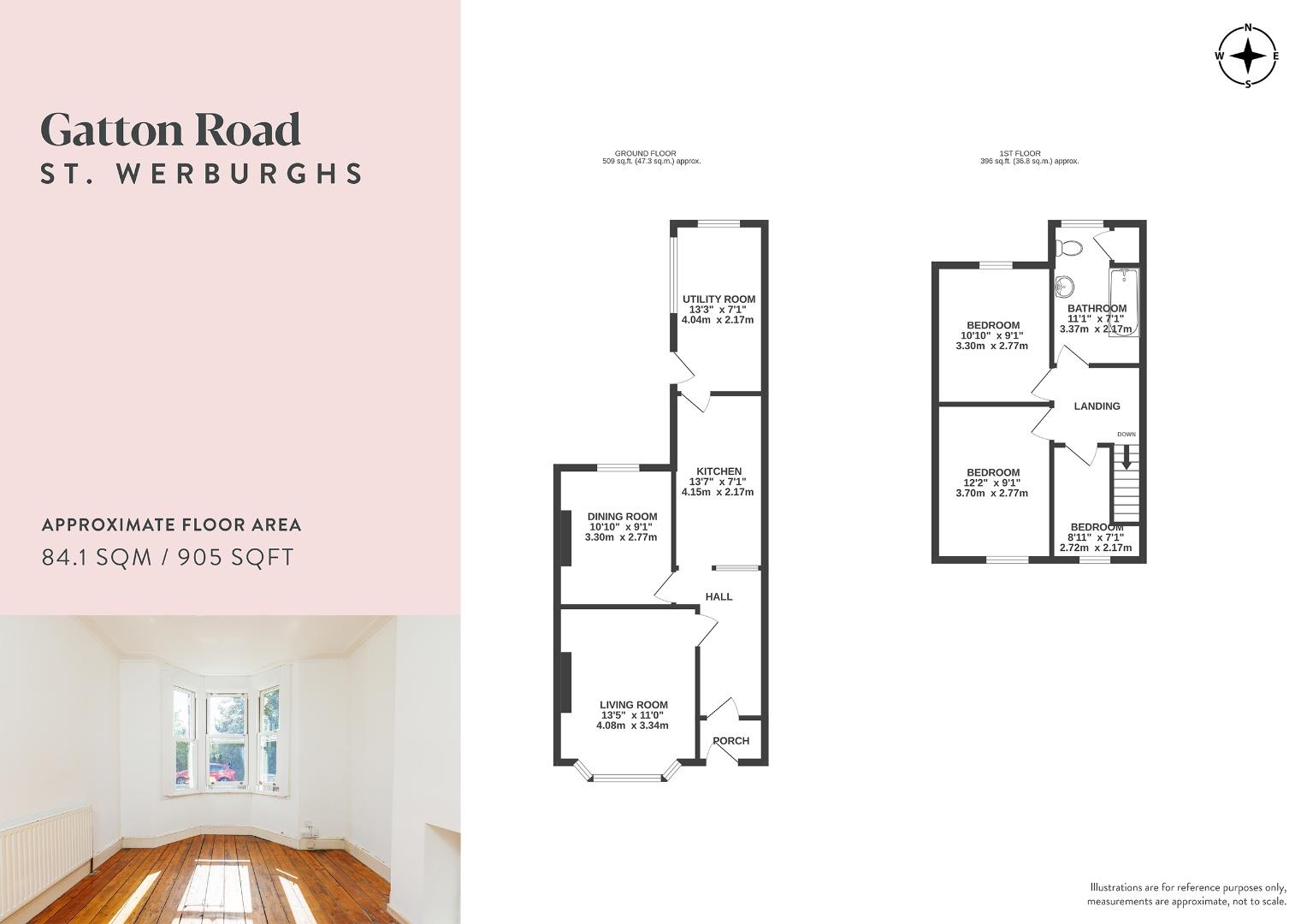 25, Gatton Road, Bristol floorplan