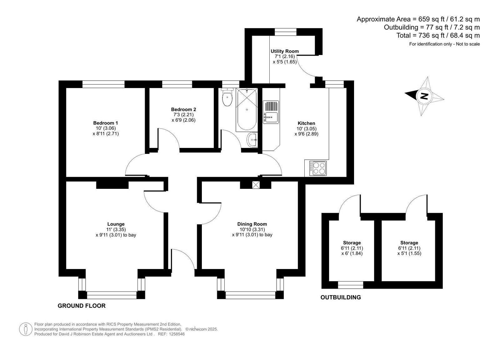 12, Mount Wise, Launceston floorplan