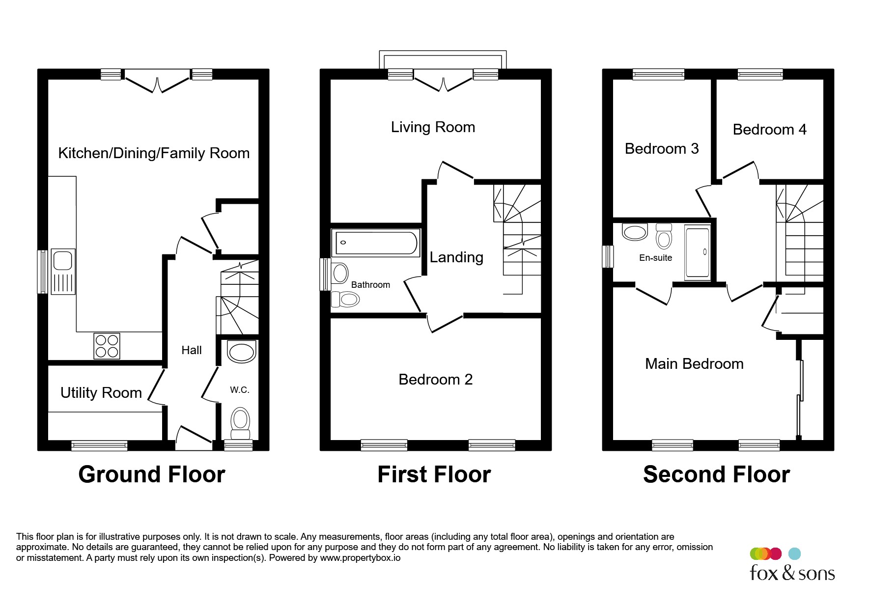 140, Grove Gate, Taunton floorplan