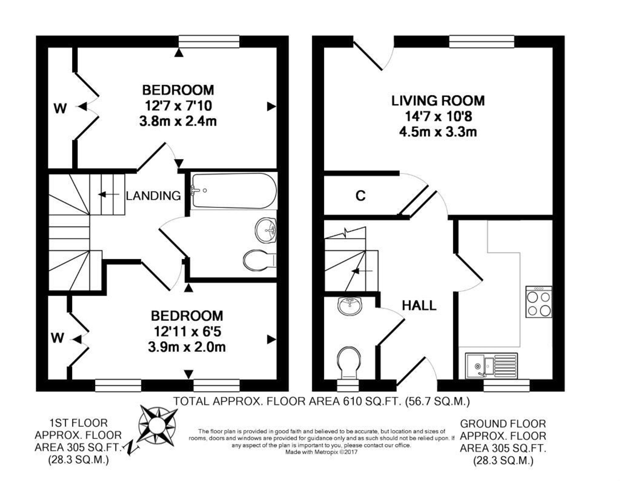 5, Dakota Close, Melksham floorplan