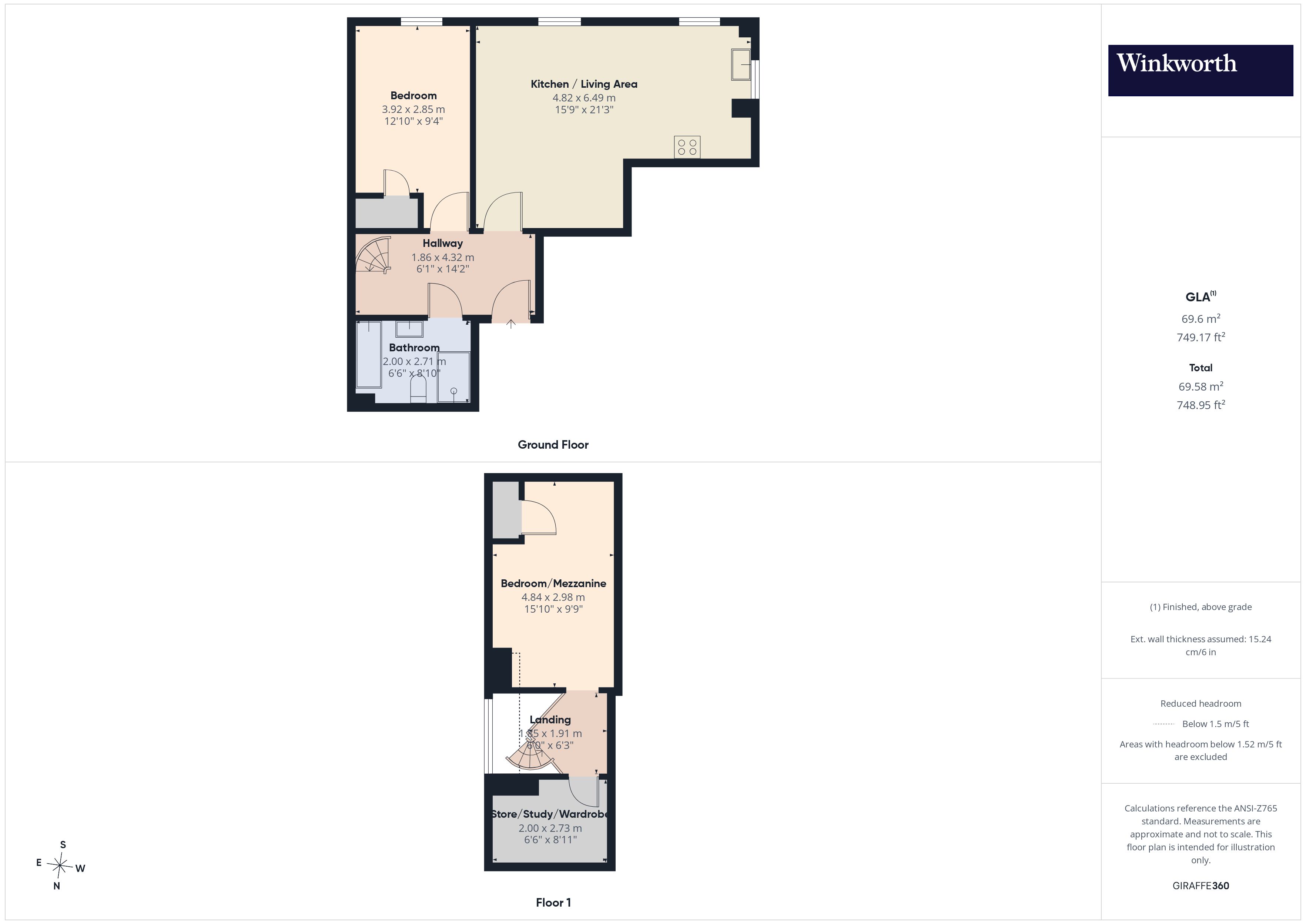 5, Simmonds Malthouse, Reading floorplan