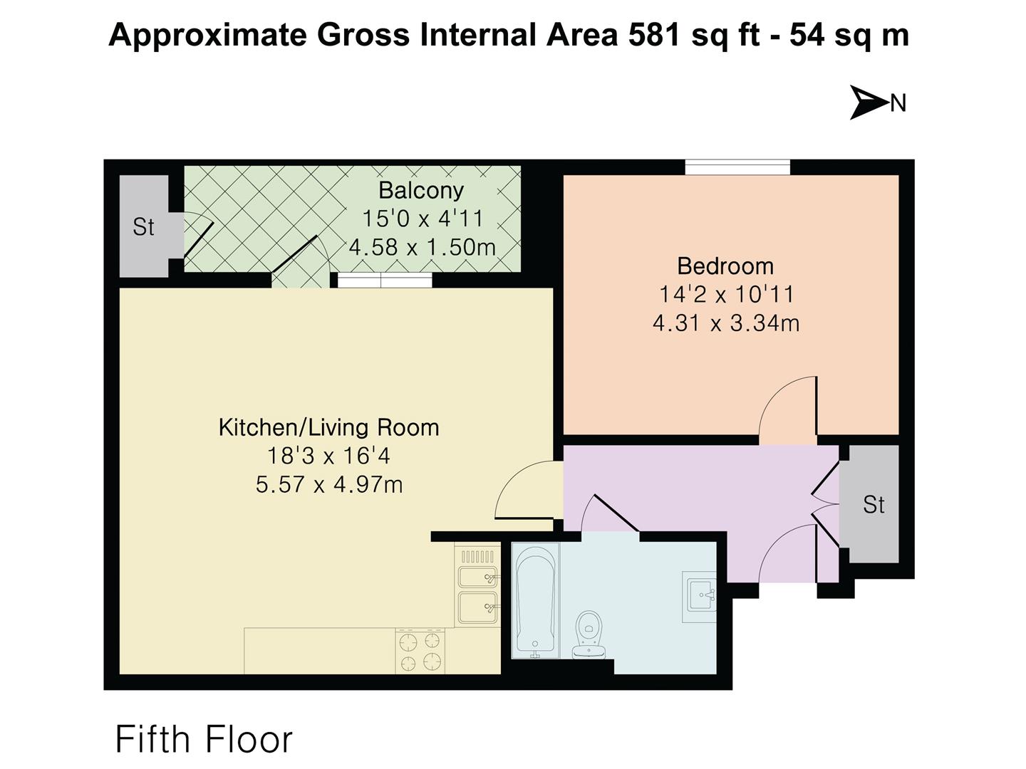 Williams Way, Wembley floorplan