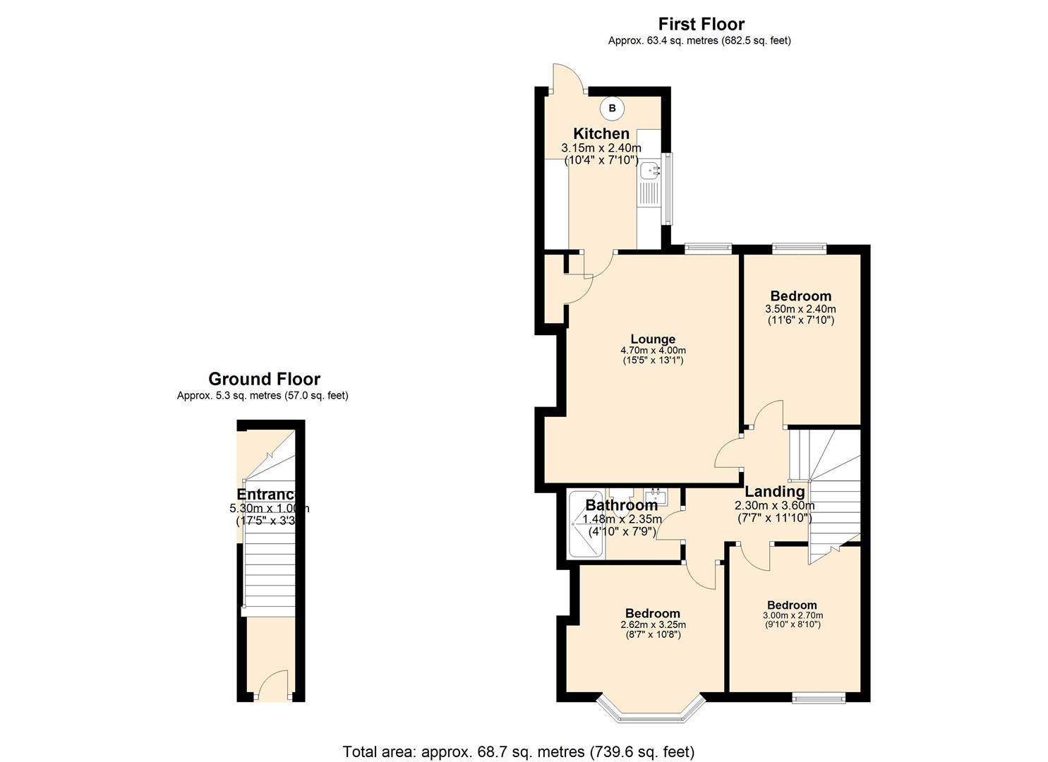 Helmsley Road, Newcastle Upon Tyne floorplan