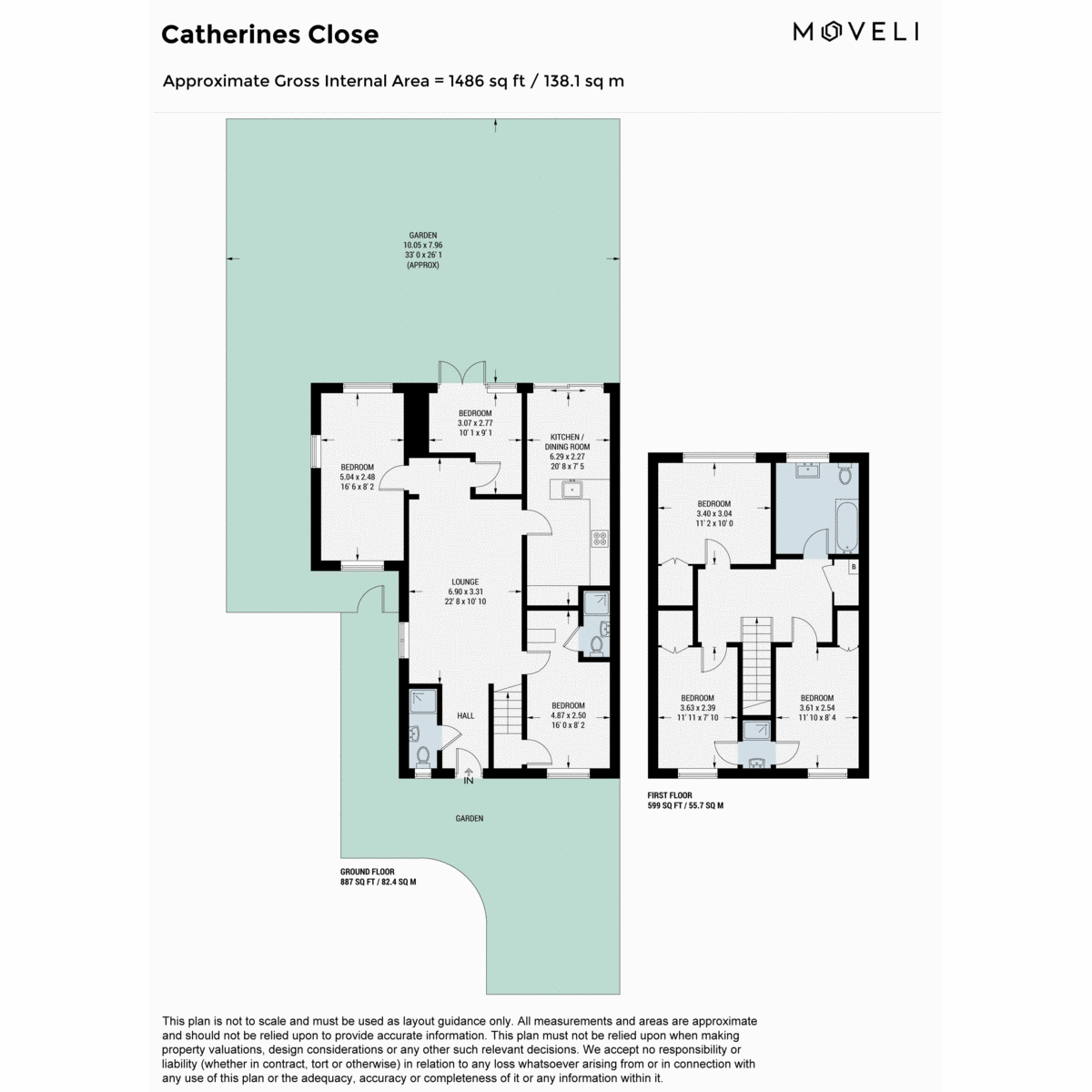 9, Catherines Close, London floorplan