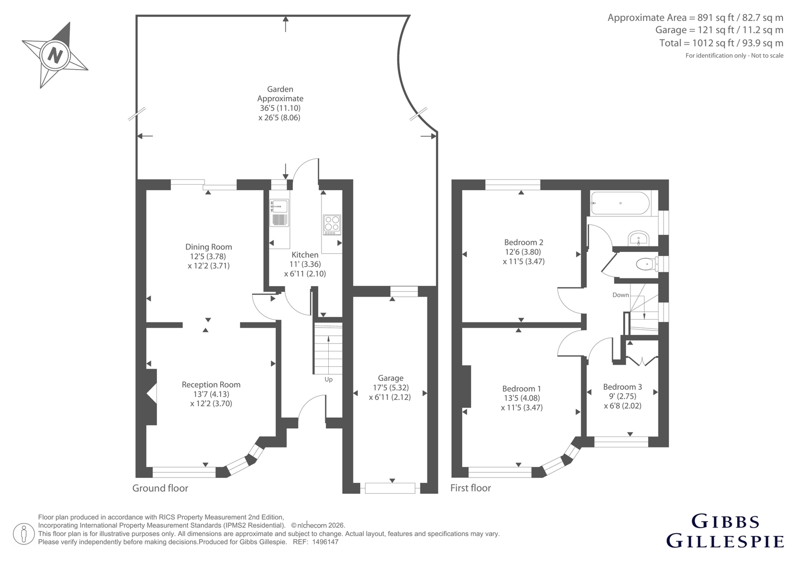 33, Curzon Avenue, Stanmore floorplan