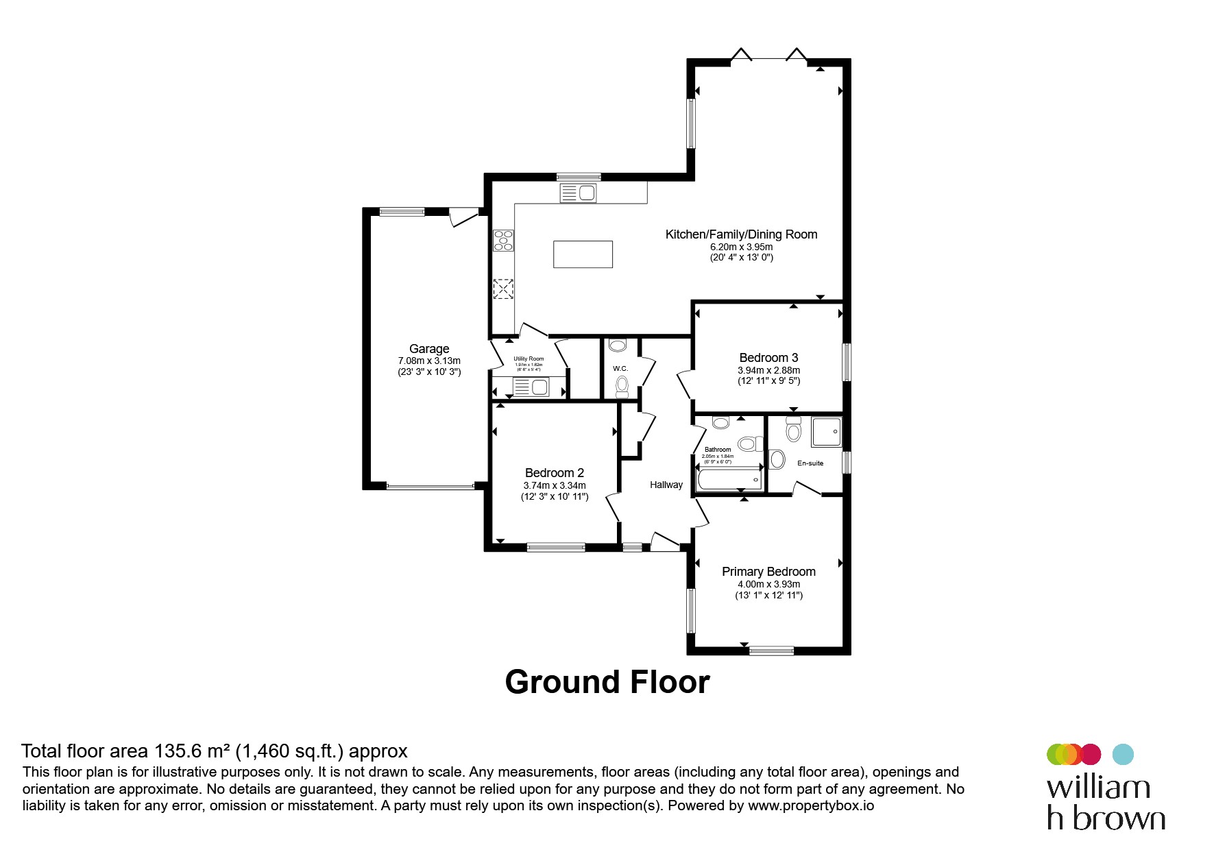 The Ravens, Withersdale Road, Harleston floorplan