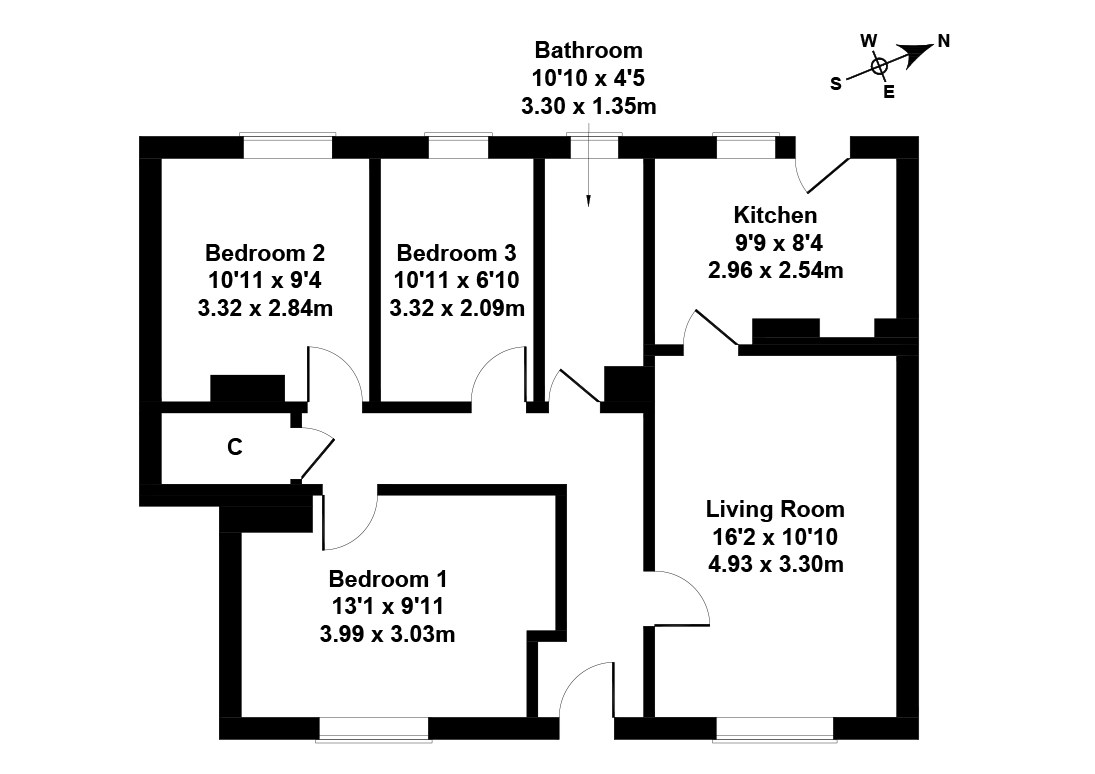 3 Bedrooms Flat for sale in John Street, Penicuik EH26