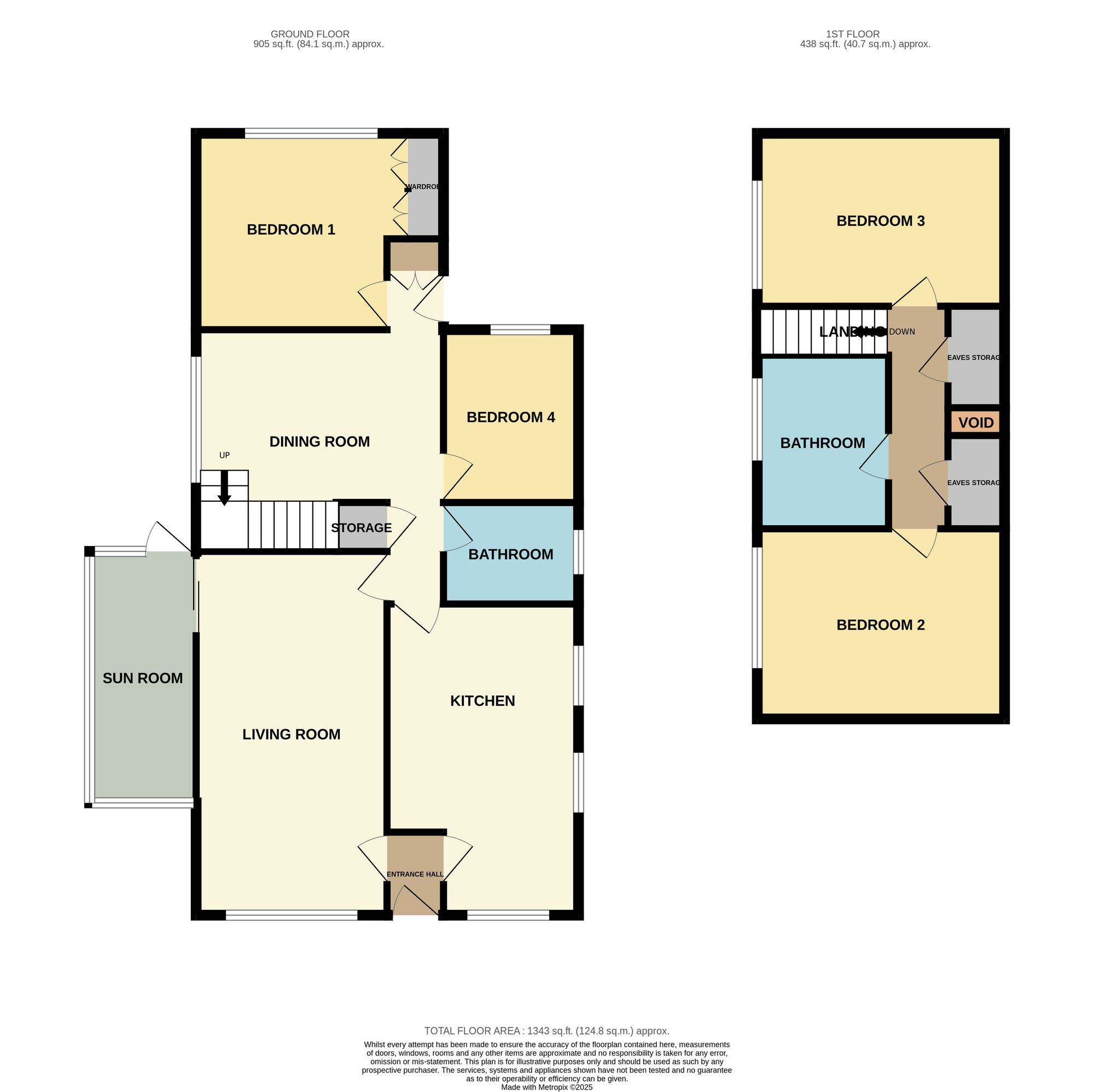 16 Knolls Close, Scarborough floorplan