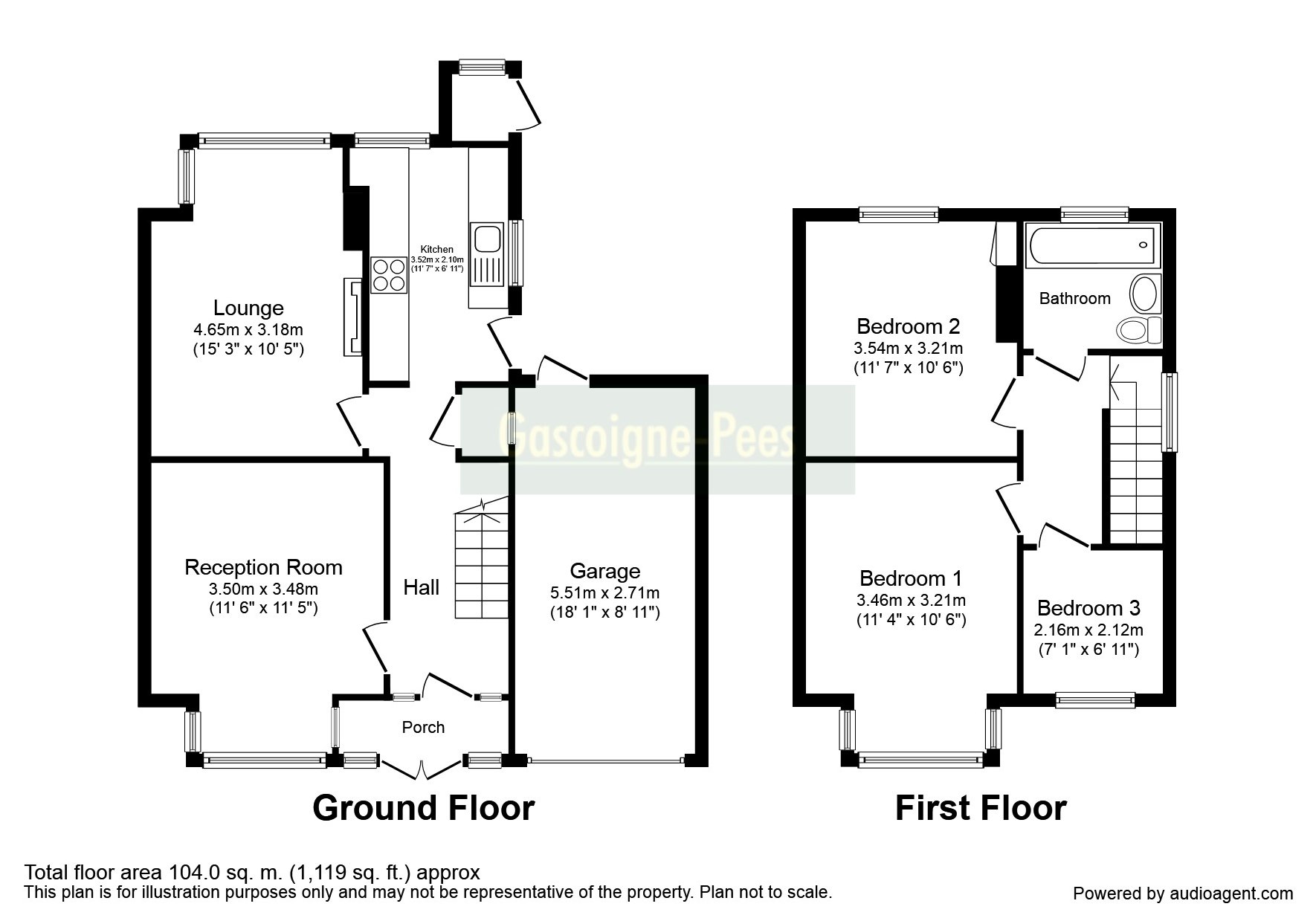 3 Bedrooms  to rent in Chingford Avenue, Farnborough GU14