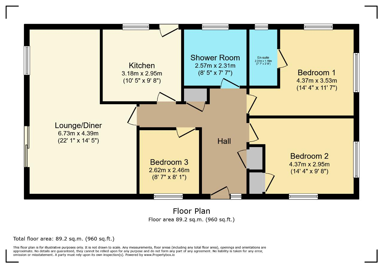 19, St Edmunds Drive, Wisbech floorplan