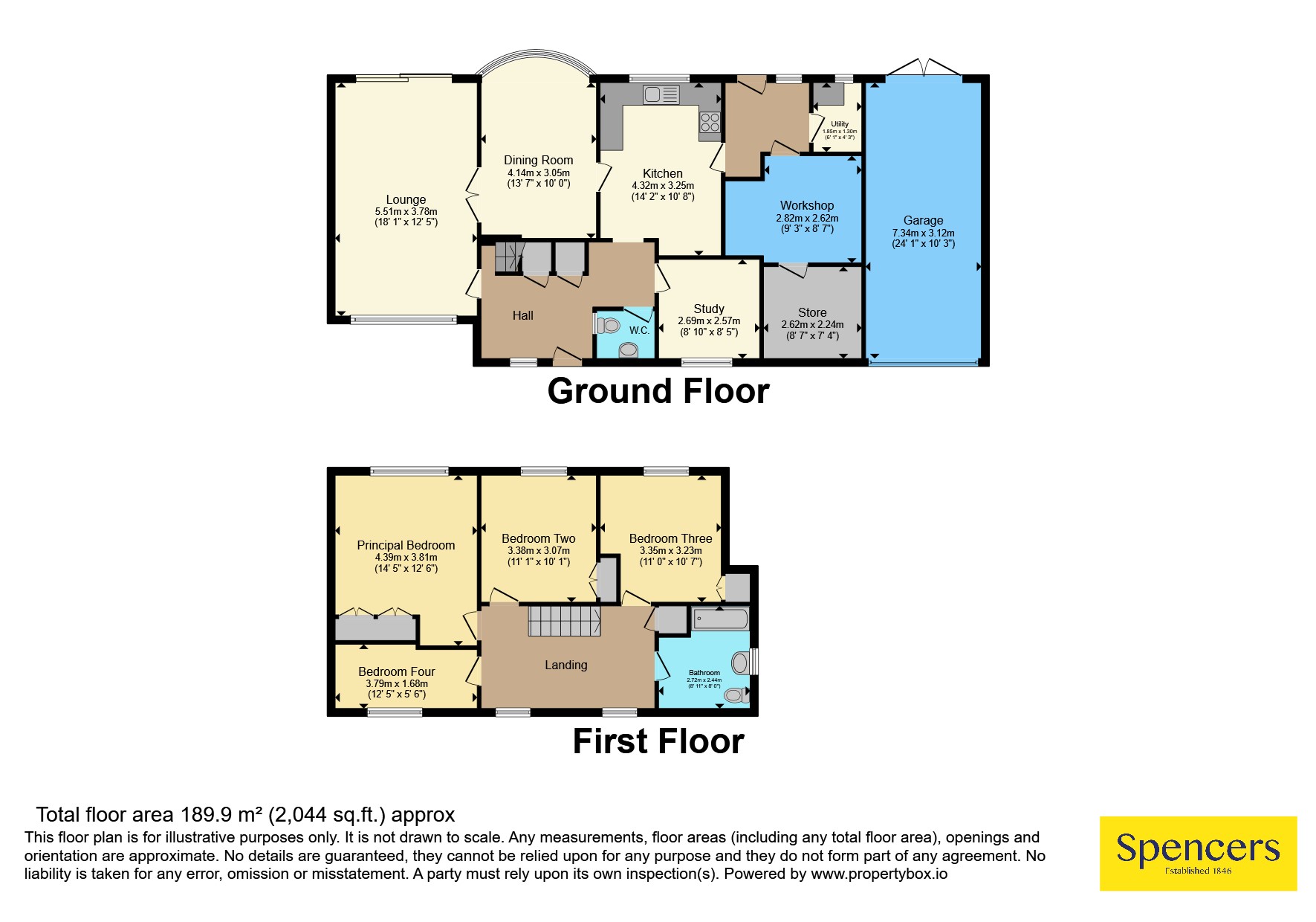 36, Stanhope Road, Leicestershire floorplan