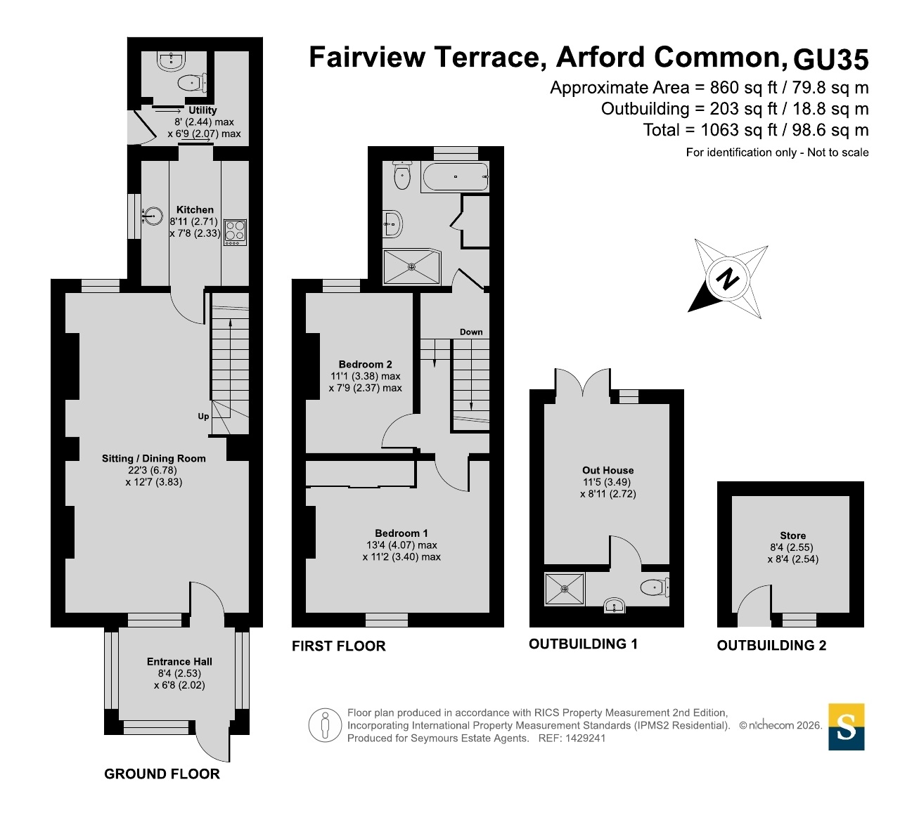 2, Fairview Terrace, Headley floorplan