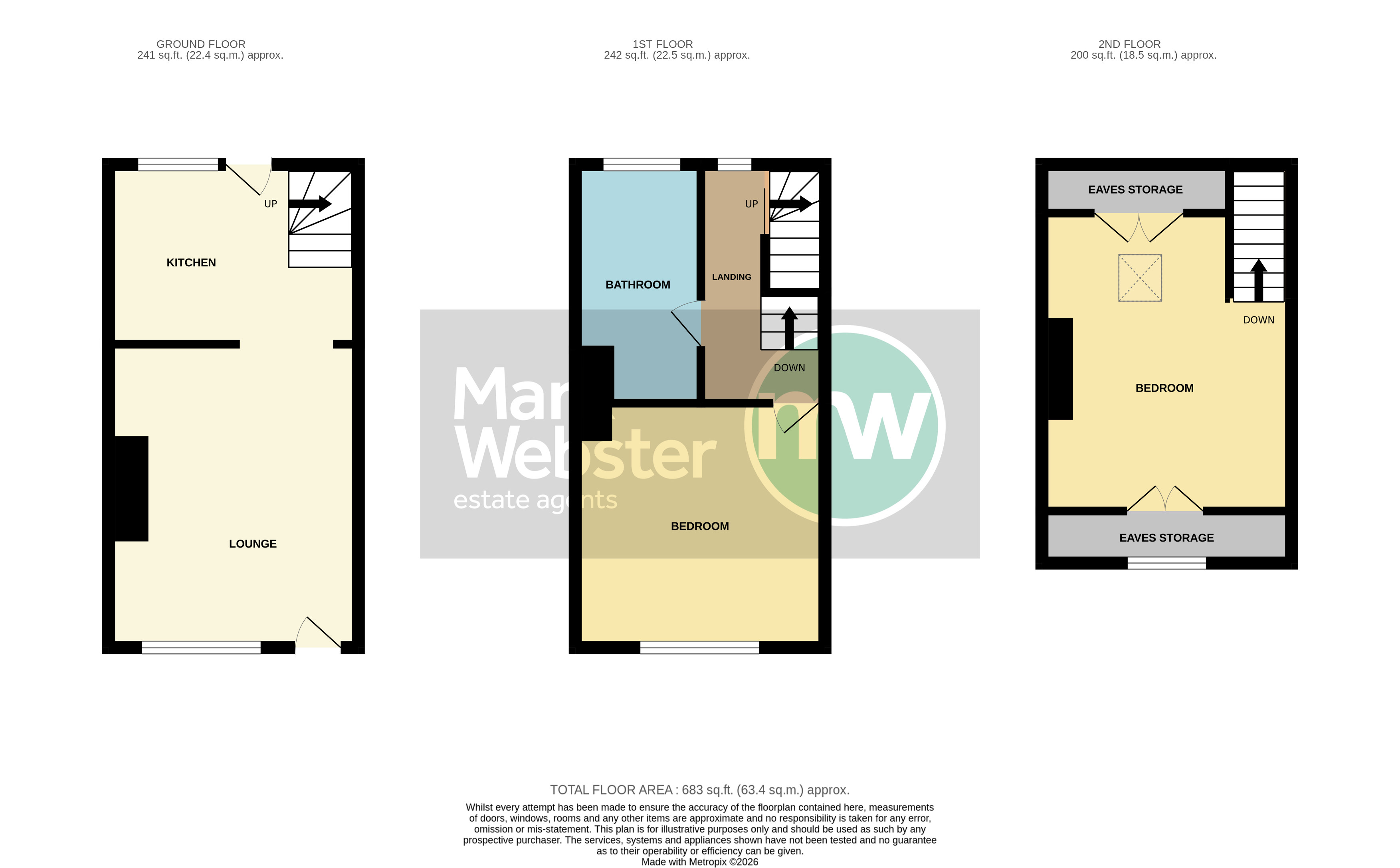 15, Richmond Road, Atherstone floorplan