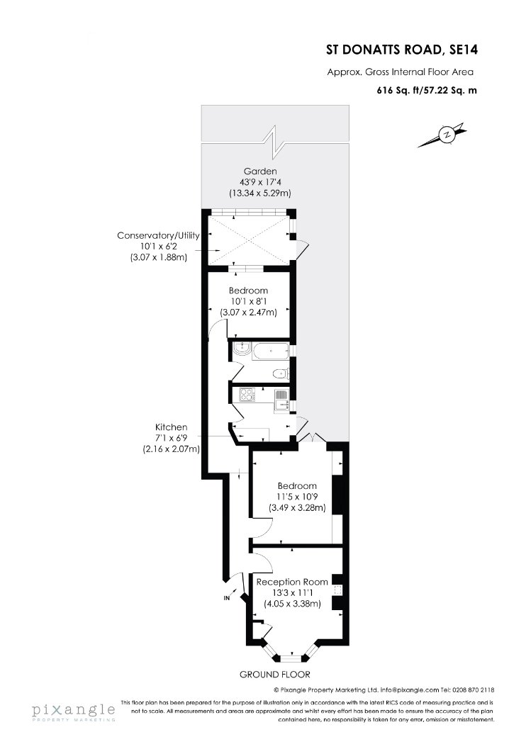 St. Donatts Road, London, SE14 floorplan
