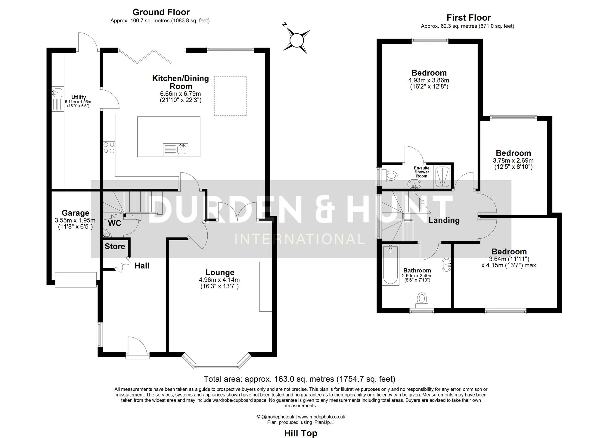 18 Hilltop, Loughton floorplan