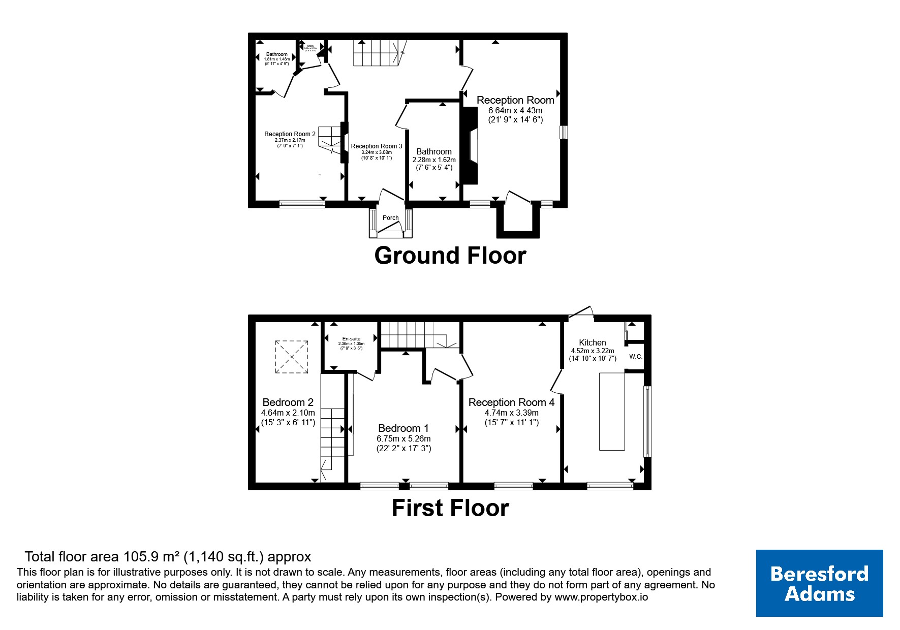 Bwlch Y Fedwen,, Penrhyndeudraeth, Gwynedd floorplan