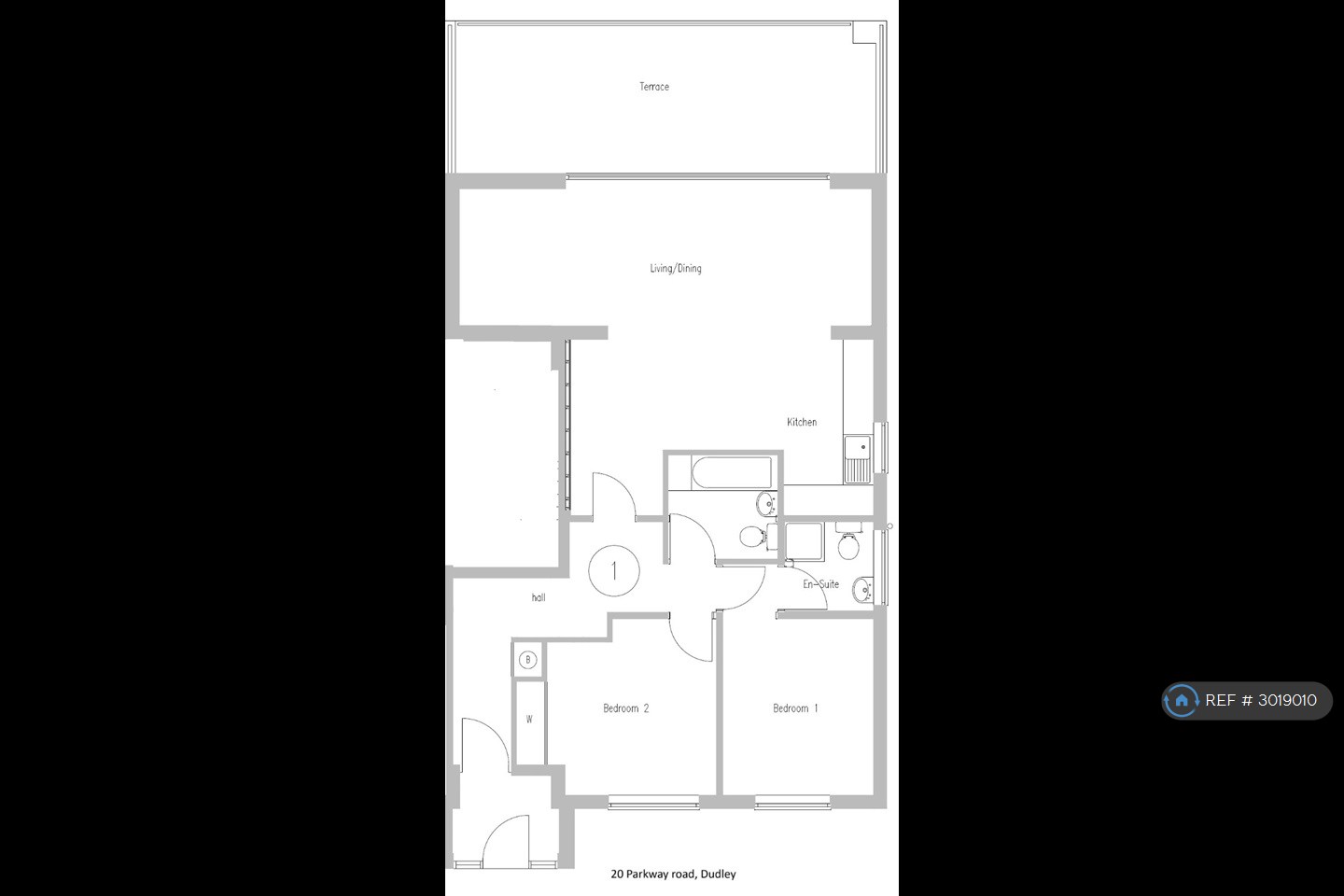 Parkway Road, Dudley floorplan