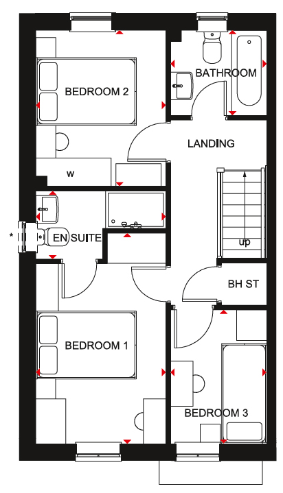 H8553386, Dowling Road, Uttoxeter floorplan