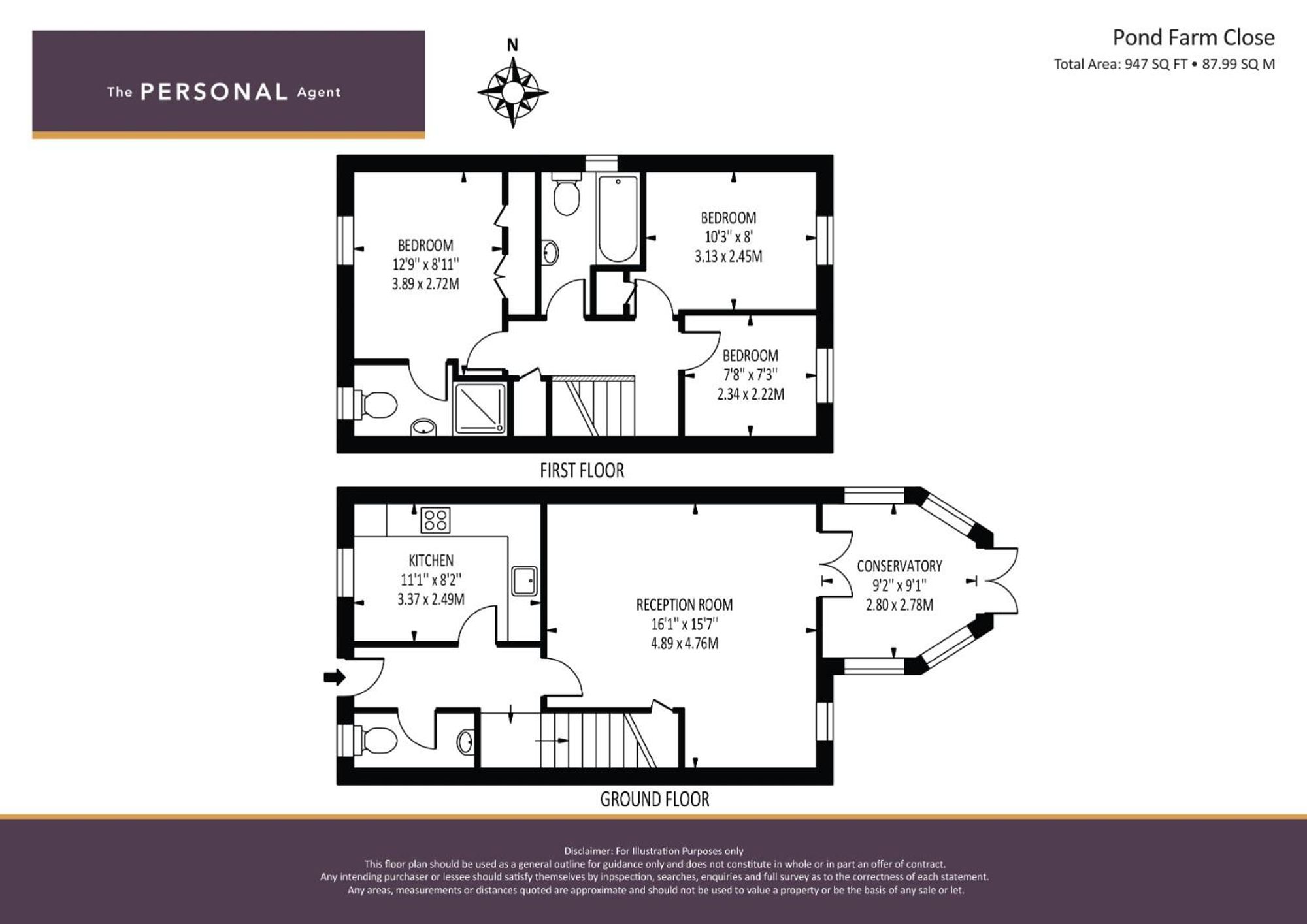7 Pond Farm Close, Tadworth floorplan