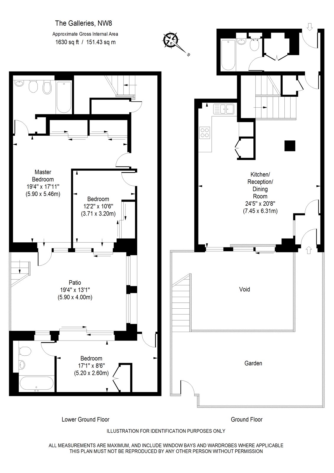 3 Bedrooms Flat to rent in The Galleries, 9 Abbey Road, London NW8