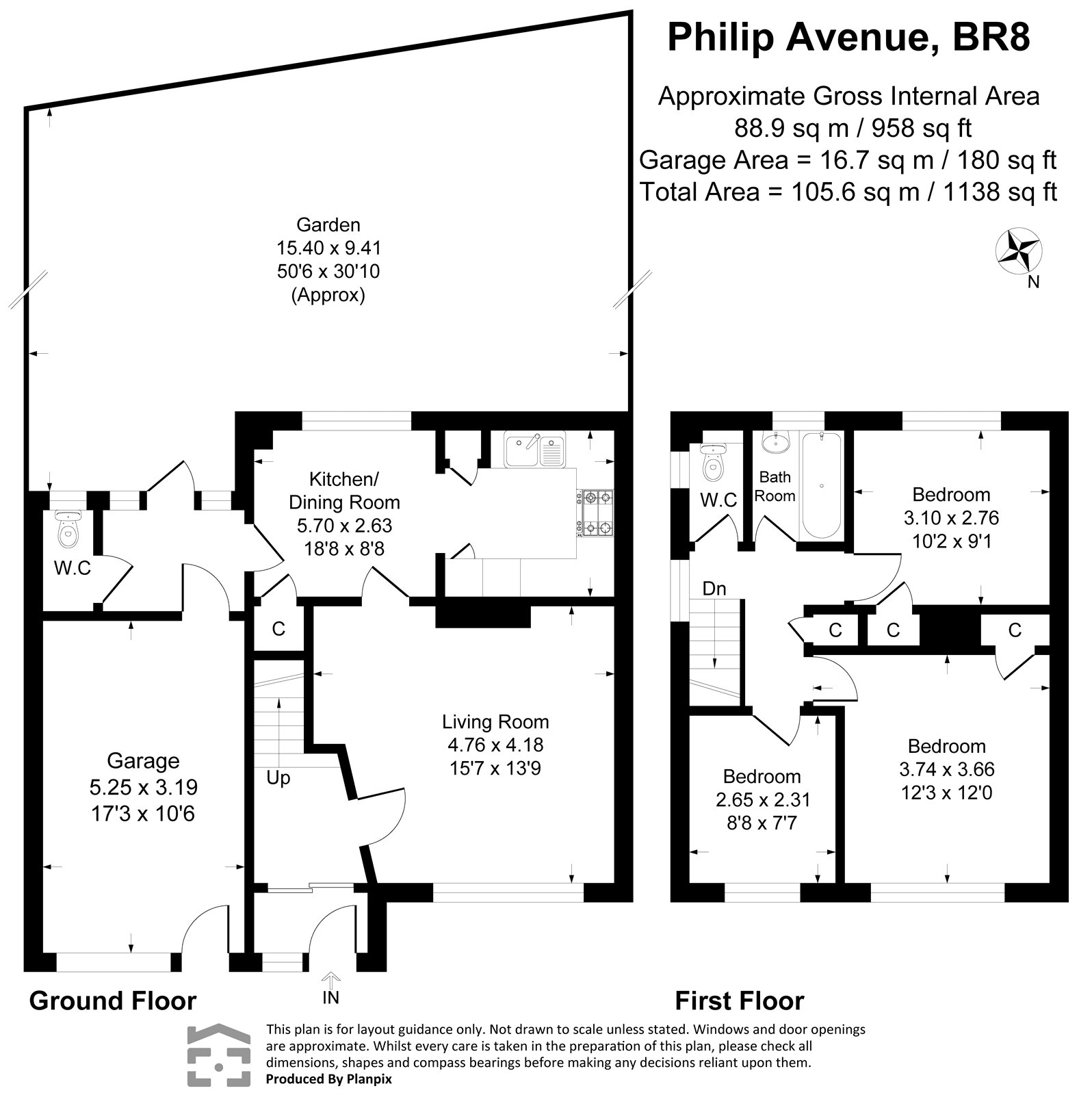 5, Philip Avenue, Kent floorplan