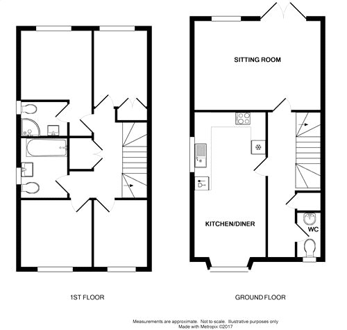 3, Woodstock Court, Taunton floorplan