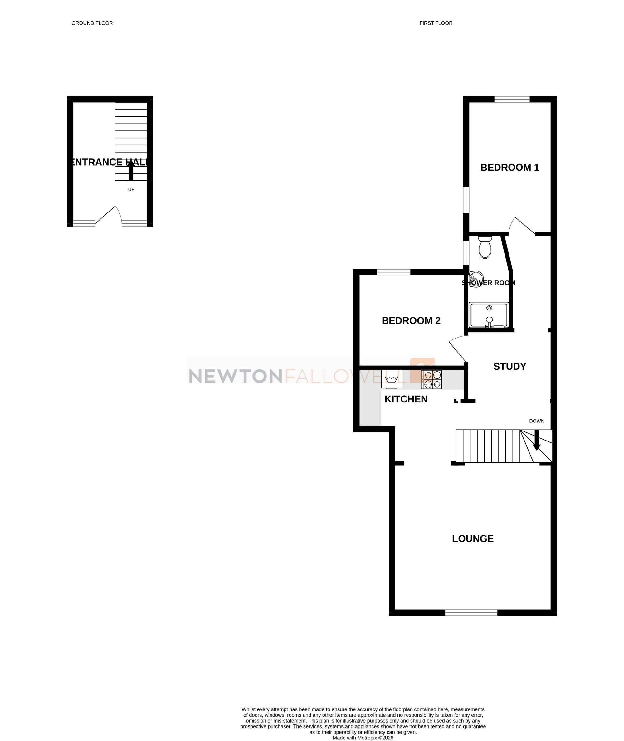 Flat 2, 92, Harlaxton Road, Grantham, Grantham floorplan
