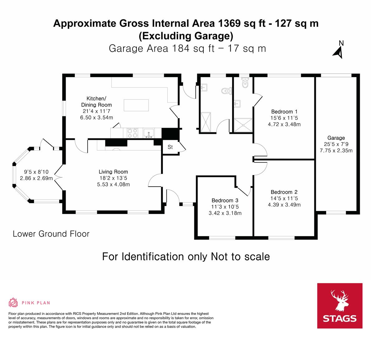 St Lawrence, Camelford floorplan