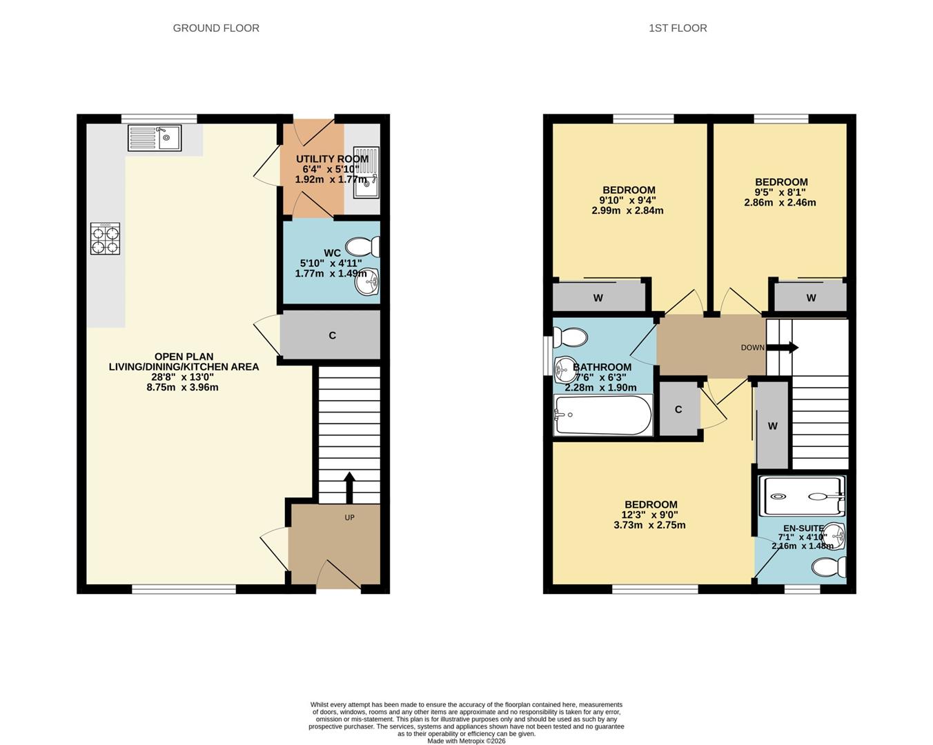 7, Castleview Place, Dundee floorplan