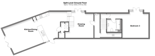 Station Approach, Mayfield floorplan
