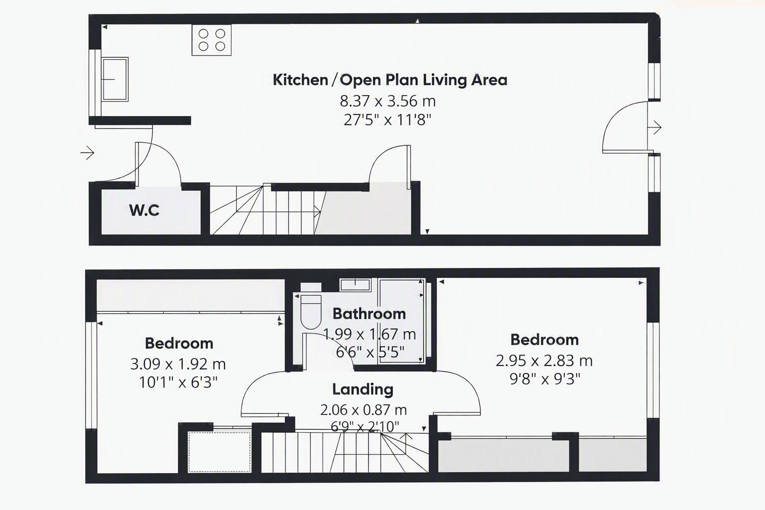 36, Little Stock Road, Cheshunt floorplan
