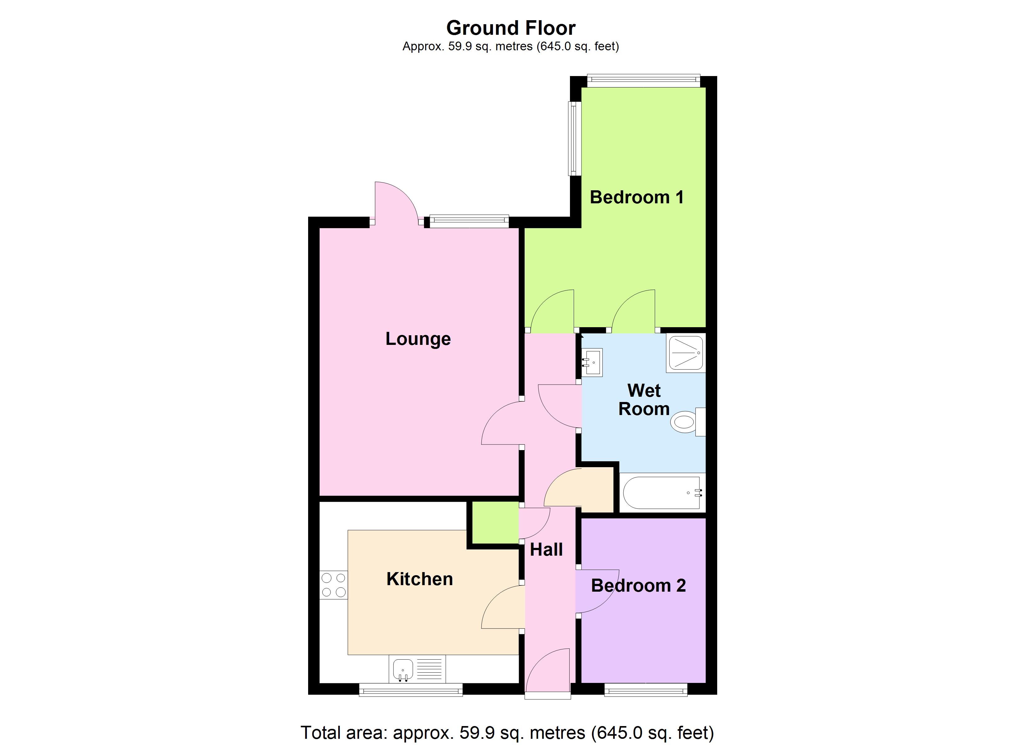 8, Mayfield Close, Warwickshire floorplan