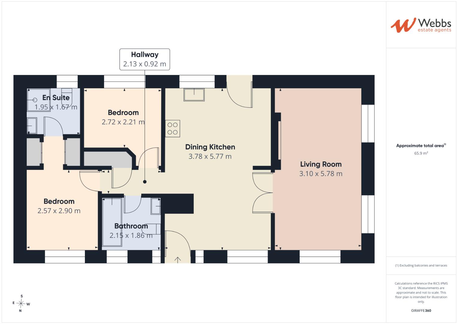 7 Sandfield Mobile Home Park, Lichfield Road, Walsall floorplan