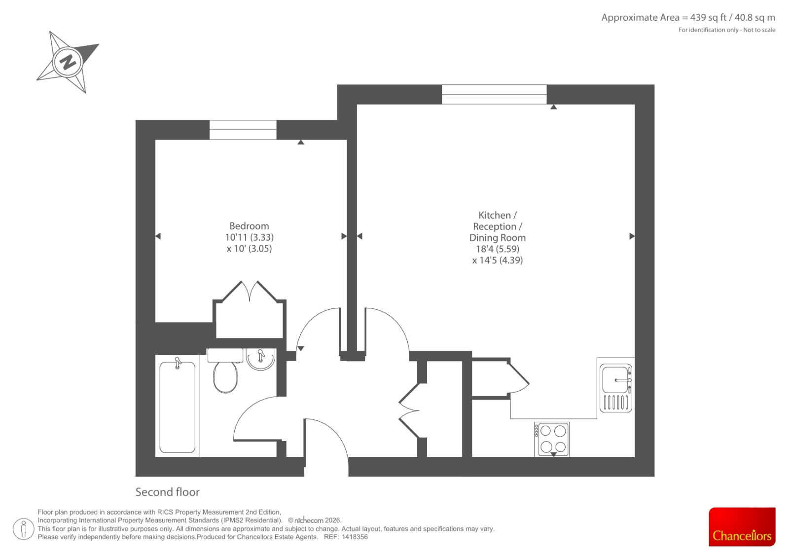 20, Mill Walk, Witney floorplan